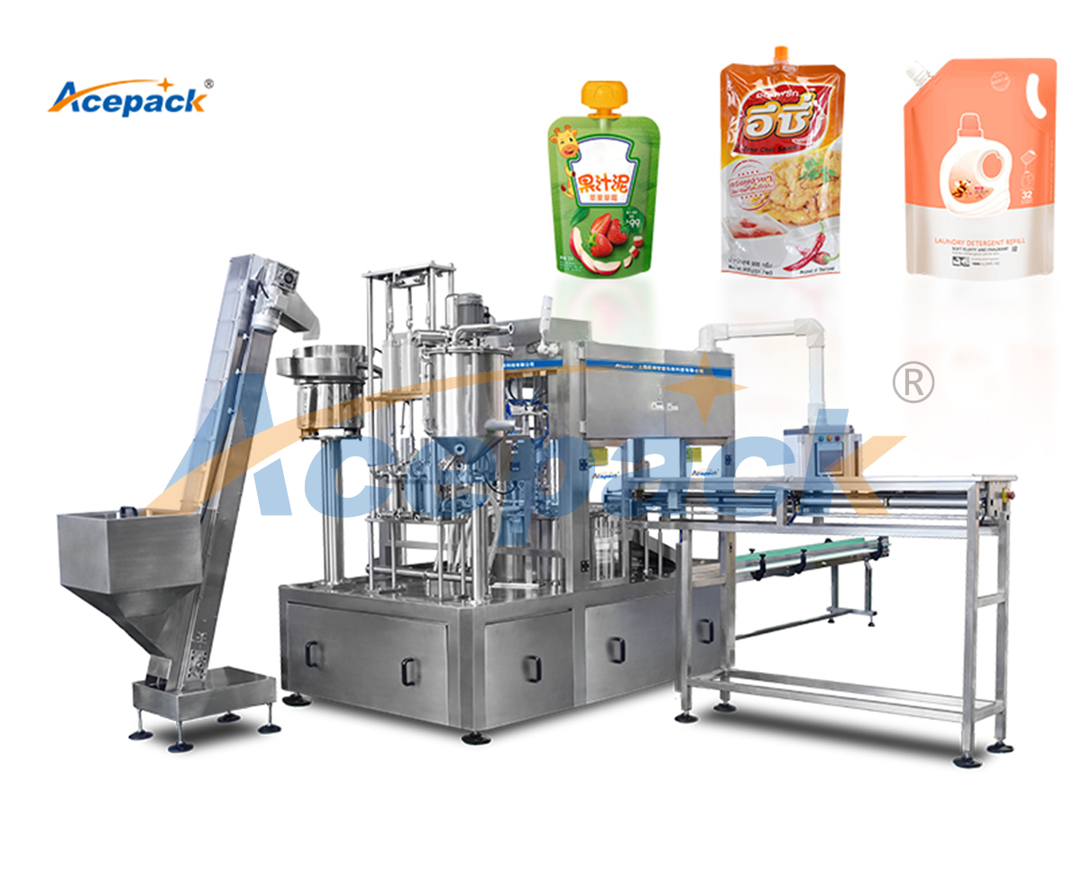 Bag Filling and Capping Machine