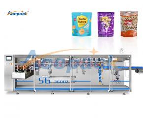 Zipper Premade stand up pouch packaging machine
