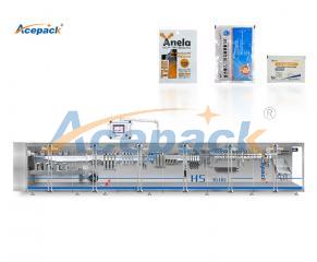 Triple flat bag packaging machine