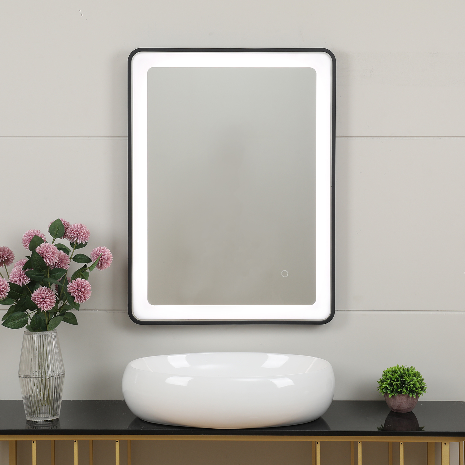 Best Seller Round LED Wall Mounted Mirror,Oval LED Wall Mounted Mirror