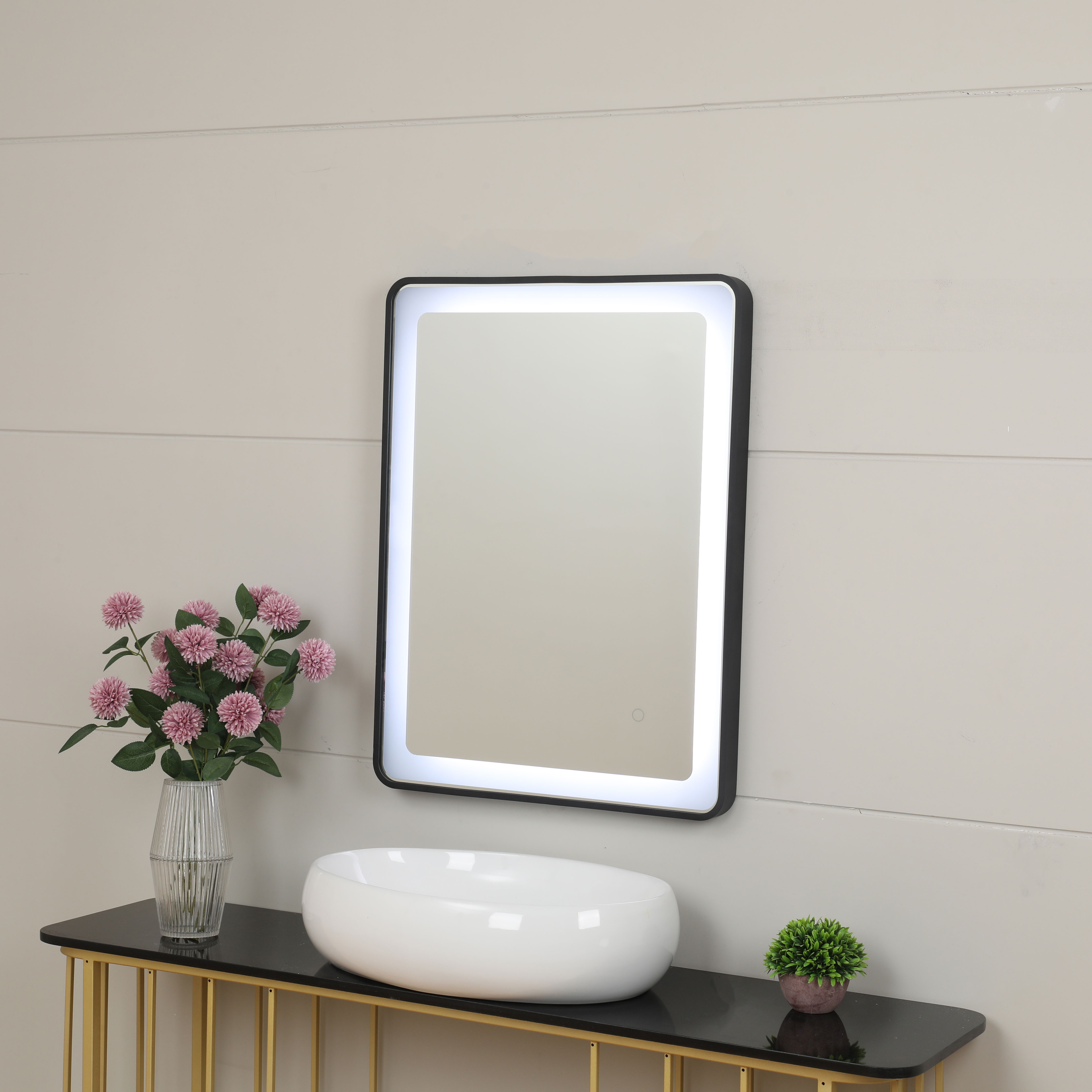 Best Seller Round LED Wall Mounted Mirror,Oval LED Wall Mounted Mirror
