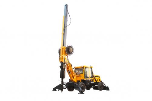 HWDR150L Wheel Rotary Pile Driver