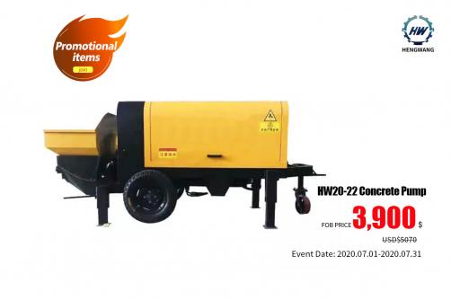 hot sale!!! HW20-22 Concrete Pump