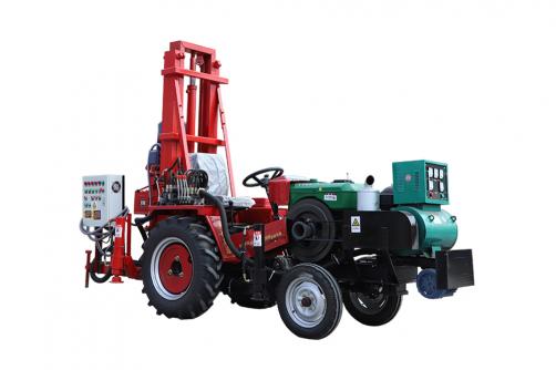 HW-100 Tractor Positive Circulation Drilling Rig