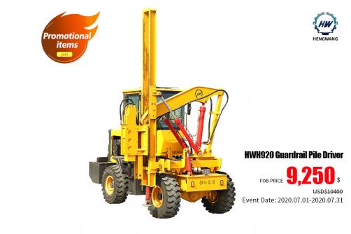 Promotion!!! HWH920 Guardrail Pile Driver