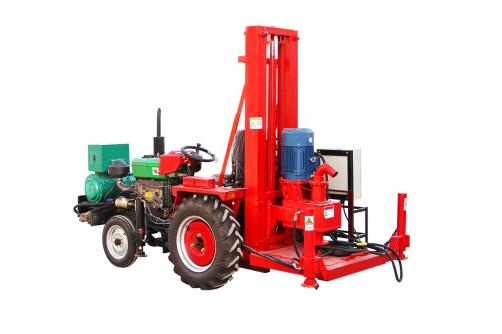 HW-100 Tractor Positive Circulation Drilling Rig