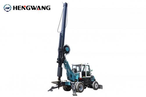 HWDR150D Wheel Rotary Pile Driver