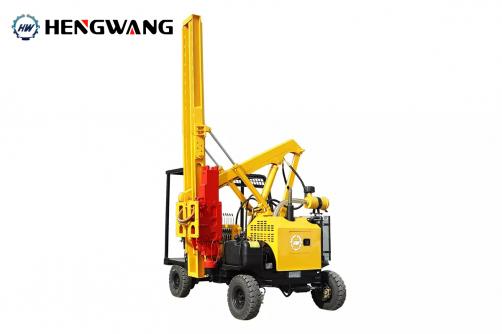 HWH380 Guardrail Pile Driver