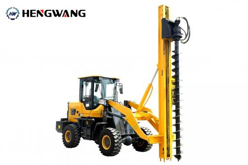 HW936X Loader Spiral Pile Machine