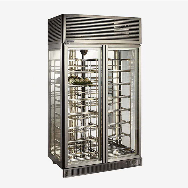 Tall Wine Display Cabinet