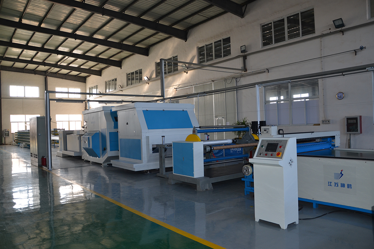 Continuous UD Weft-free Cloth Production Line