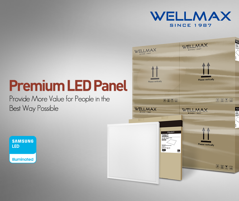 Accelerate Your Market Expansion with WELLMAX New LED Panel Light