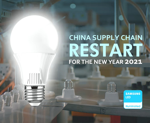 Chinese LED Suppliers Work at Full Production Capacity after CNY