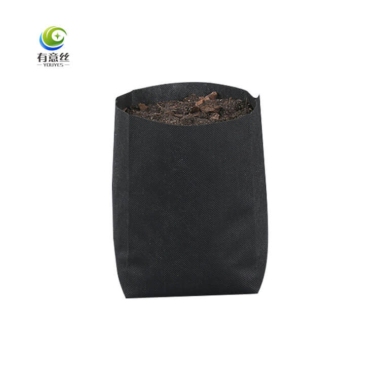 PLA 100% biodegradable fabric plant nursery non woven seedlings bag with logo