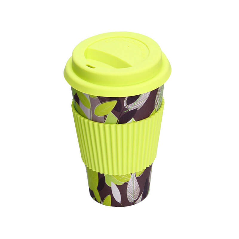 PLA 100% biodegradable non slip thickened anti perm coffee cup practical coffee mug