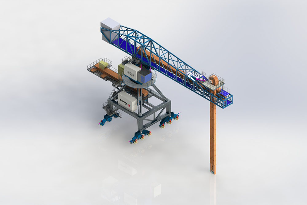 Scraper Ship Unloader （En masse conveyor）