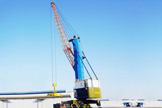 125t mobile harbour crane GHC125