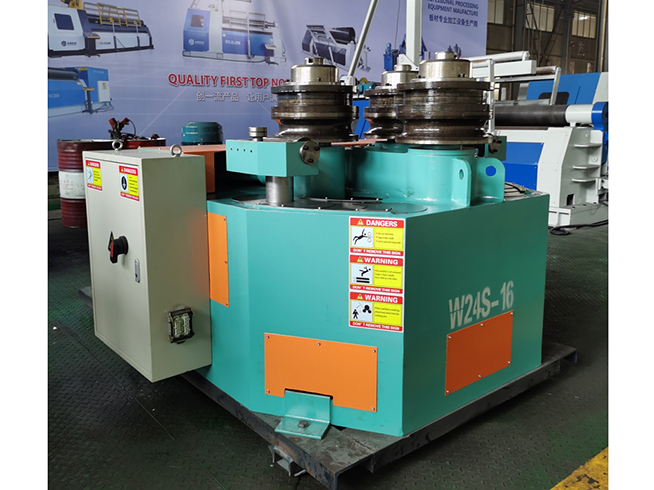 W24S full hydraulics profile bending machine-16