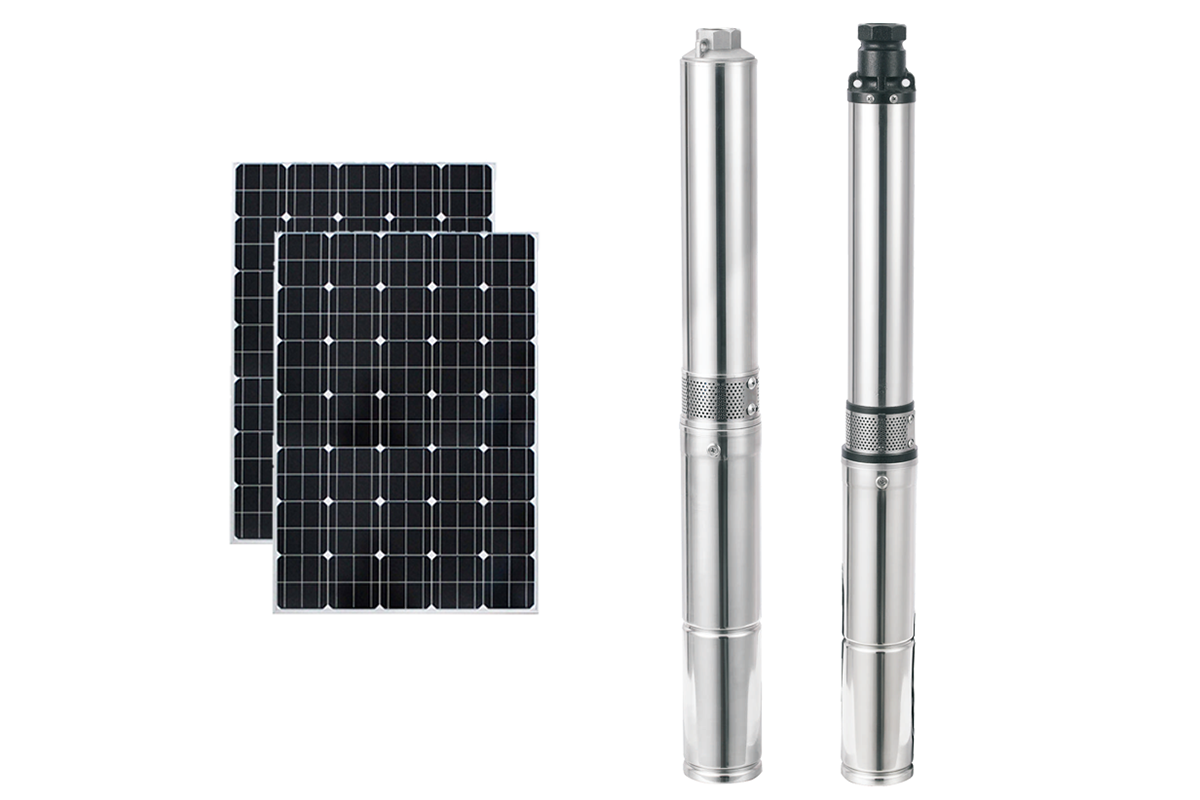 3BSQJ  3 INCH DC SOLAR SUBMERSIBLE PUMP --BUILT IN MPPT CONTROLLER