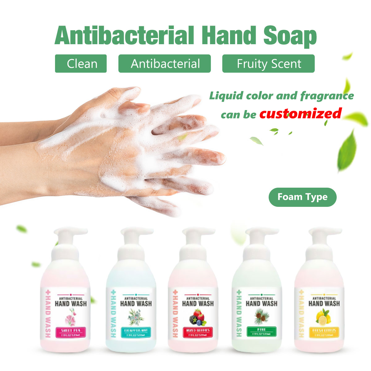 Antibacterial hand soap