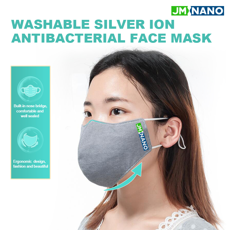 Washable Silver Ion Antibacterial Face Mask (Non-medical)