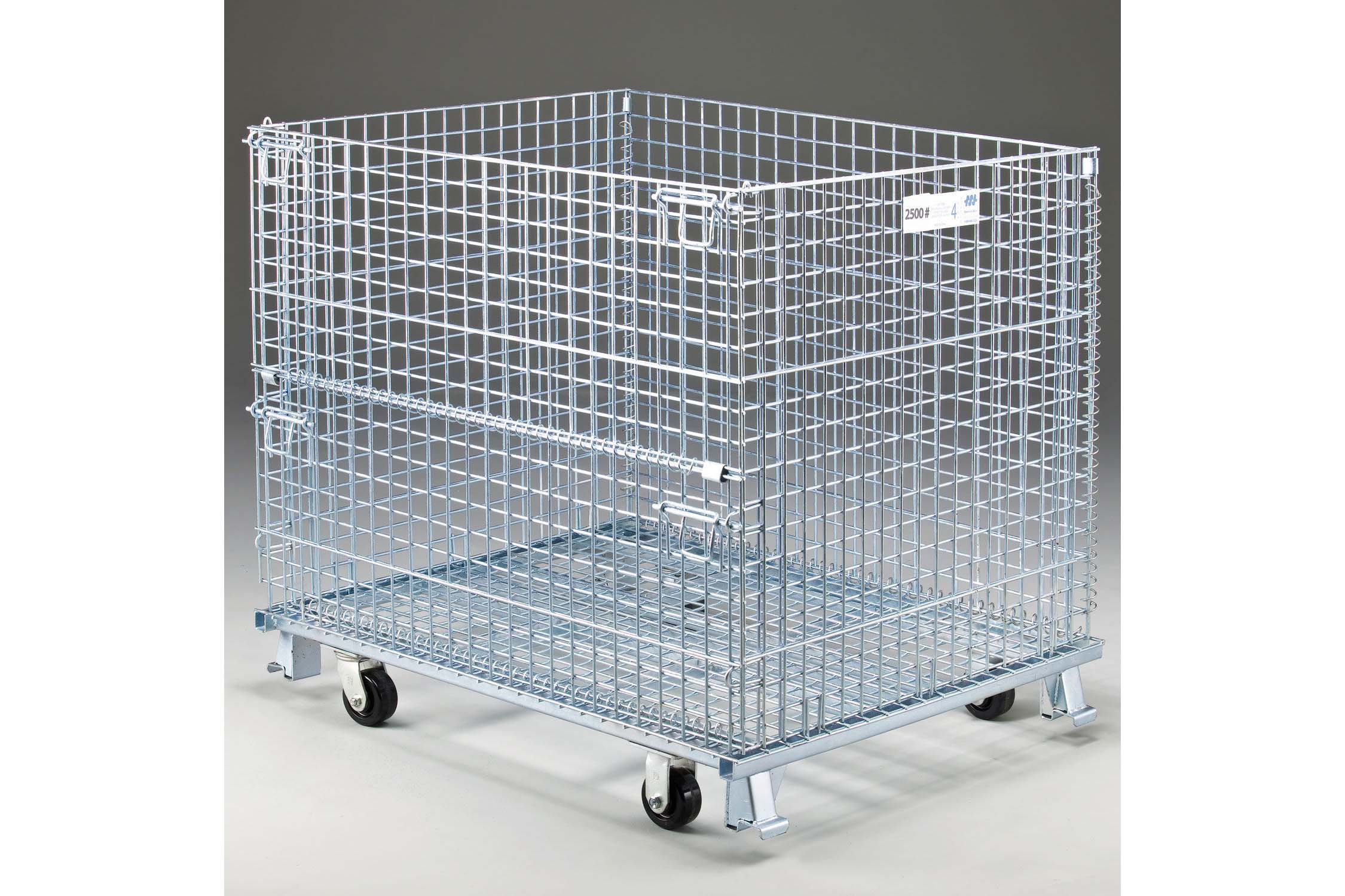 folding wire mesh cage on sales Quality folding wire mesh cage supplier GUANGDONG LIJIN