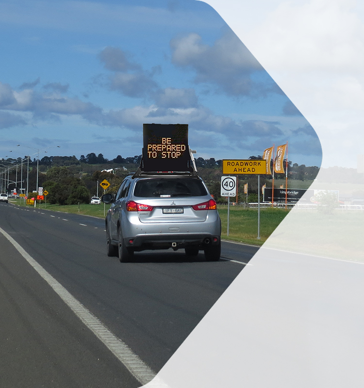 Vehicle Roof Mounted VMS