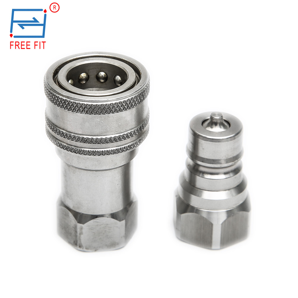 ISO 7241-B HNV Series Hydraulic Quick Coupling