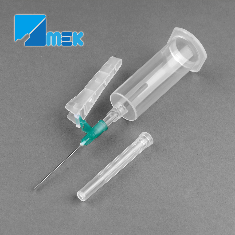 Blood Collection Needle With Safety Needle