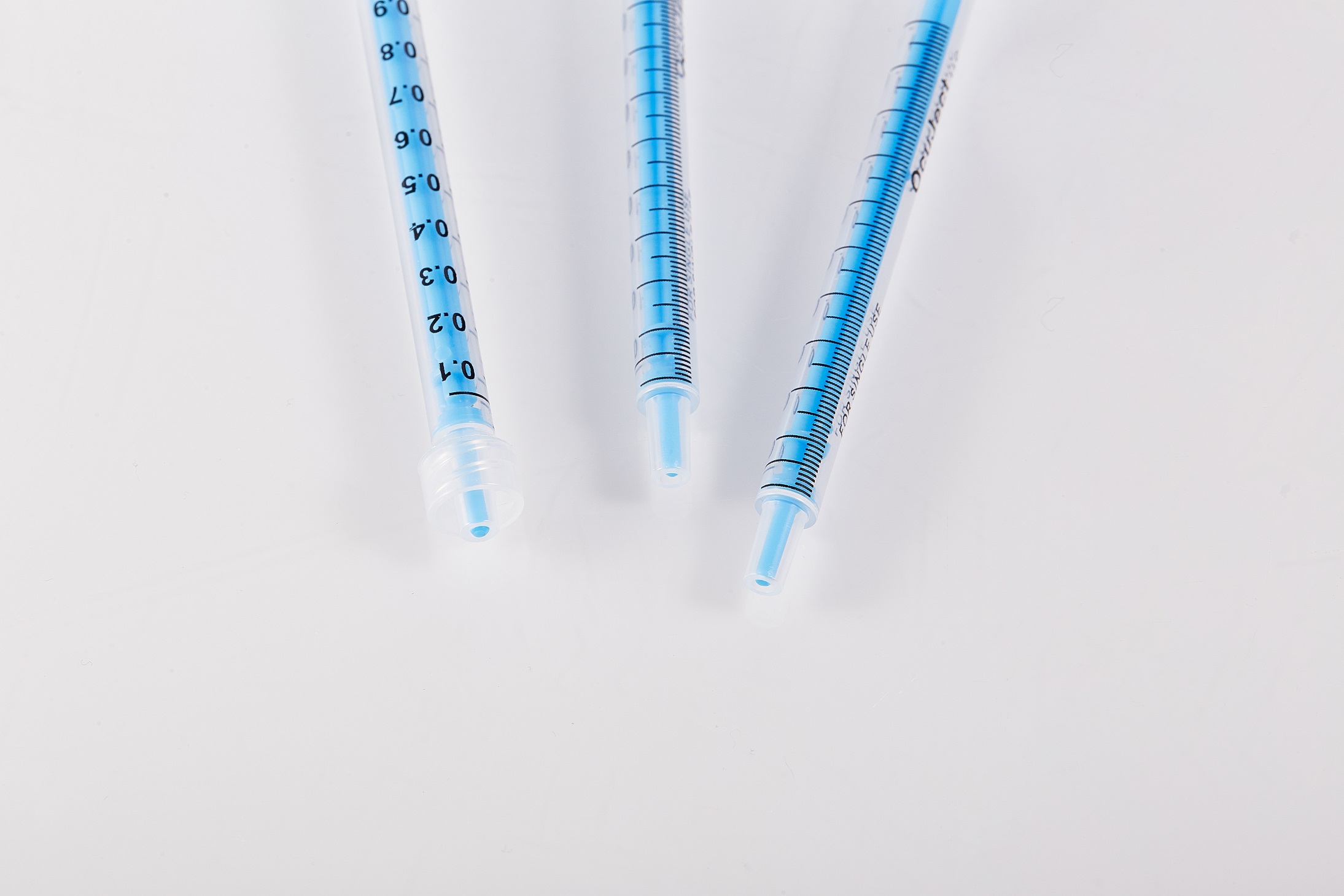 2 part syringe for ophthalmology