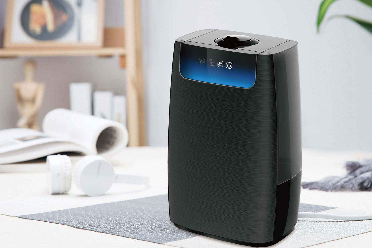 Air Purifier Humidifier with HEPA & Active Carbon Filter 502