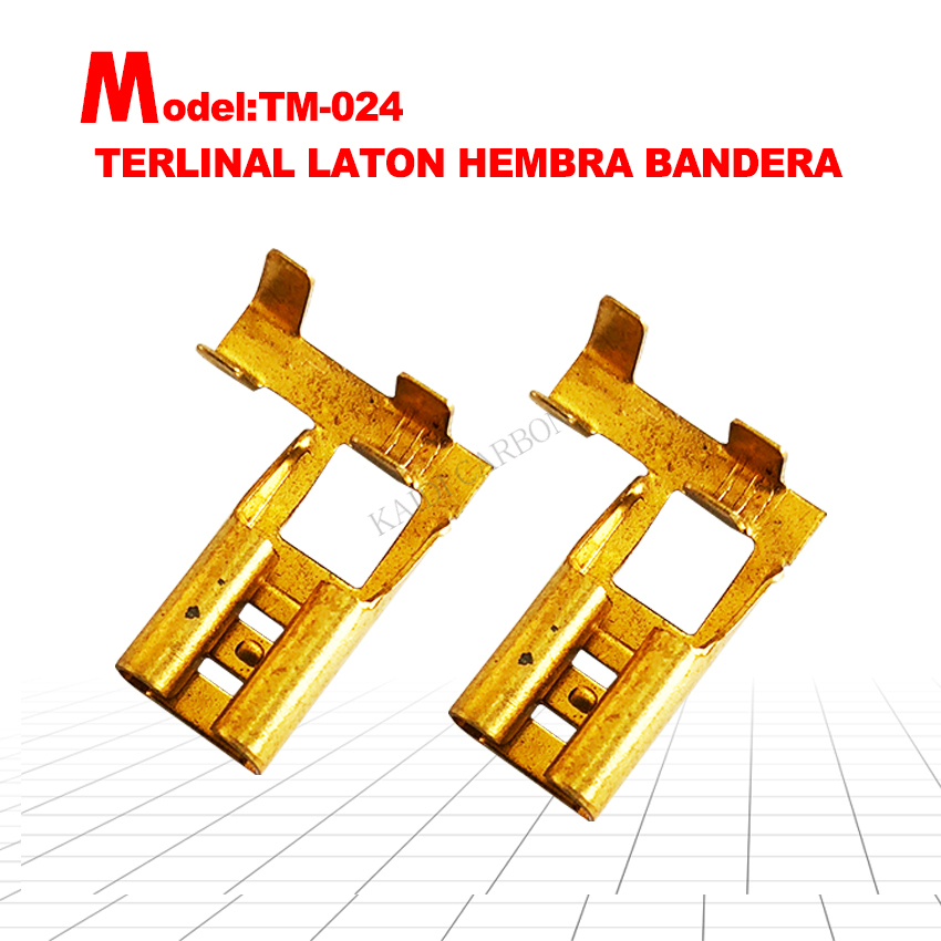 TM-024 TERLINAL LATON HEMBRA BANDERA