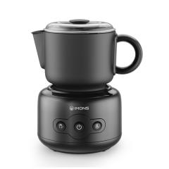 MF012 IMONS Professional Automatic Electric Milk Frother With Detachable Milk Cup Easy Clean Milk Cup Spout Magnetic Drive To Make Hot and Cold Cappuccino Hot Latte Milk and Chocolate with Powder