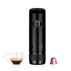 CP009 IMONS Fully Automatic Portable Espresso Machine CAN HEAT WATER Italian Coffee Maker For Nespresso Capsule, 12V Rechargeable, Cordless Use, Self Clean For Indoor and Outdoor Car Camping Hiking