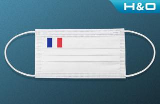 Disposable protective face маsk(National Flag)-(non-medical)