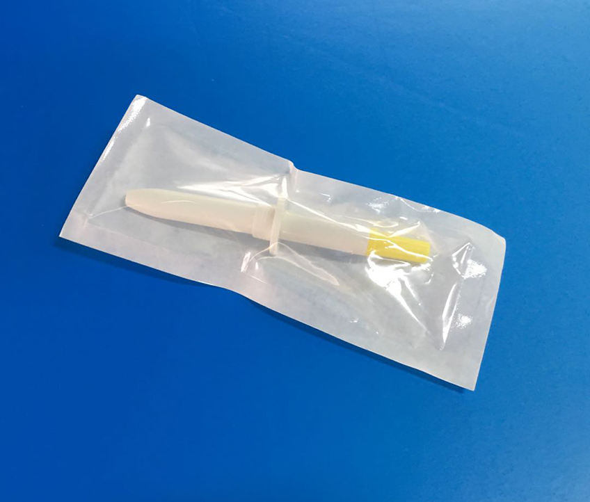 Mantacc 95000LV 6’’ Foam Sampling Vaginal Cervical Swab w/ Rotating Nozzle (Old Pouch Package)