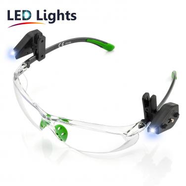 High Quality Safety Glasses SG003 Green With Light