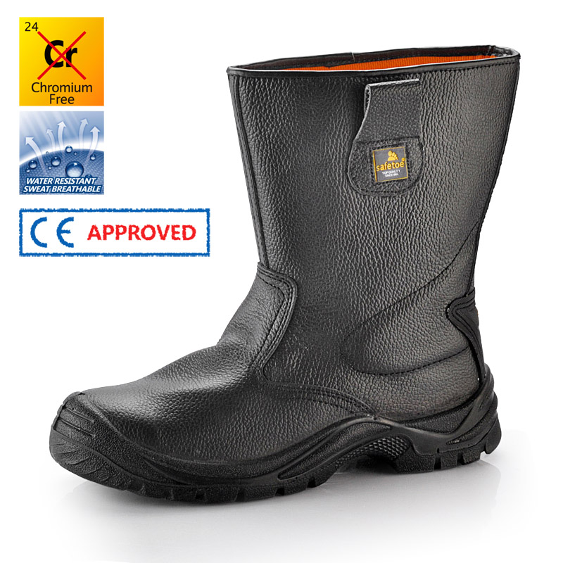 H-9001 Черный защитные обуви