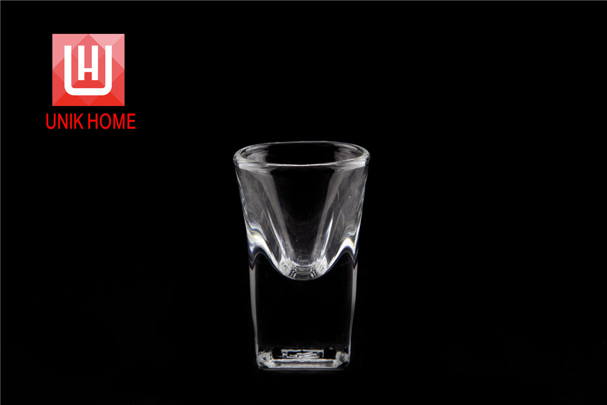 UNIK HOME 14ml Machine Made Transparent Gin Shot Glass Y306