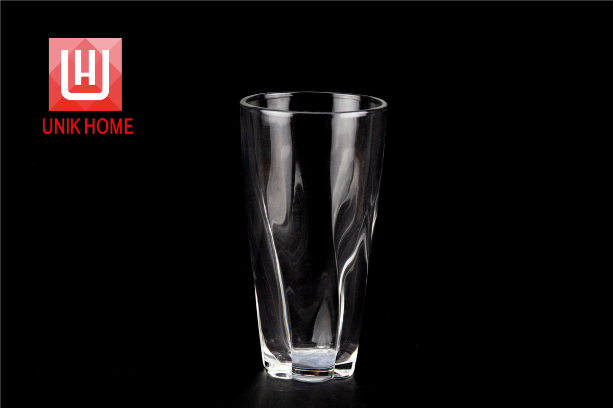 UNIK HOME Glass Cup Manufacturer Customized Hot Sales Tall Glassware High Quality Water Juice Cup Tumbler