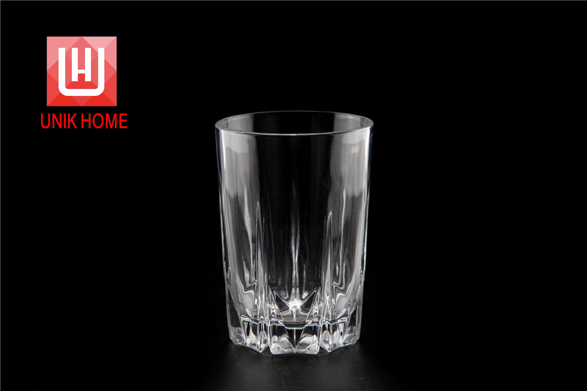 UNIK HOME Heat Resistant Transparent Glass Cup Common Used Glassware Promotional Mug For Restaurant Hotel Using