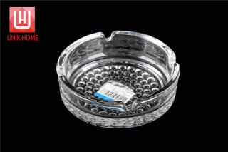 UNIK HOME Manufacturer High Quality Blink Portable Glass Cigar Car Ashtray G1019/G1019-1