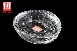 UNIK HOME Free Sample Glass Customize Crystal Ashtray Bird's Nest Style NEST-1