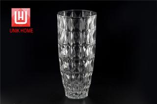 UNIK HOME High Quality Clear Big Glass Vase For Home Decoration DM902