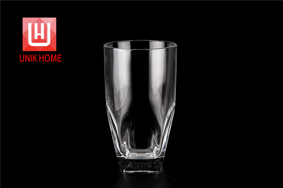 UNIK HOME Heat Resistant Tumbler Glass Cup High Quality Single Wall Juice Water Glass Cup For Hotel And Home Using