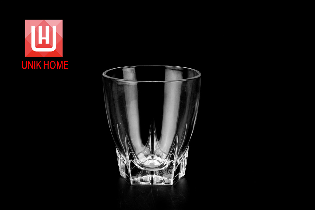 UNIK HOME Manufacturer Wholesale Transparent Glassware Tumbler Glass Cup High Quality Wine Glass Cup For Bar Using