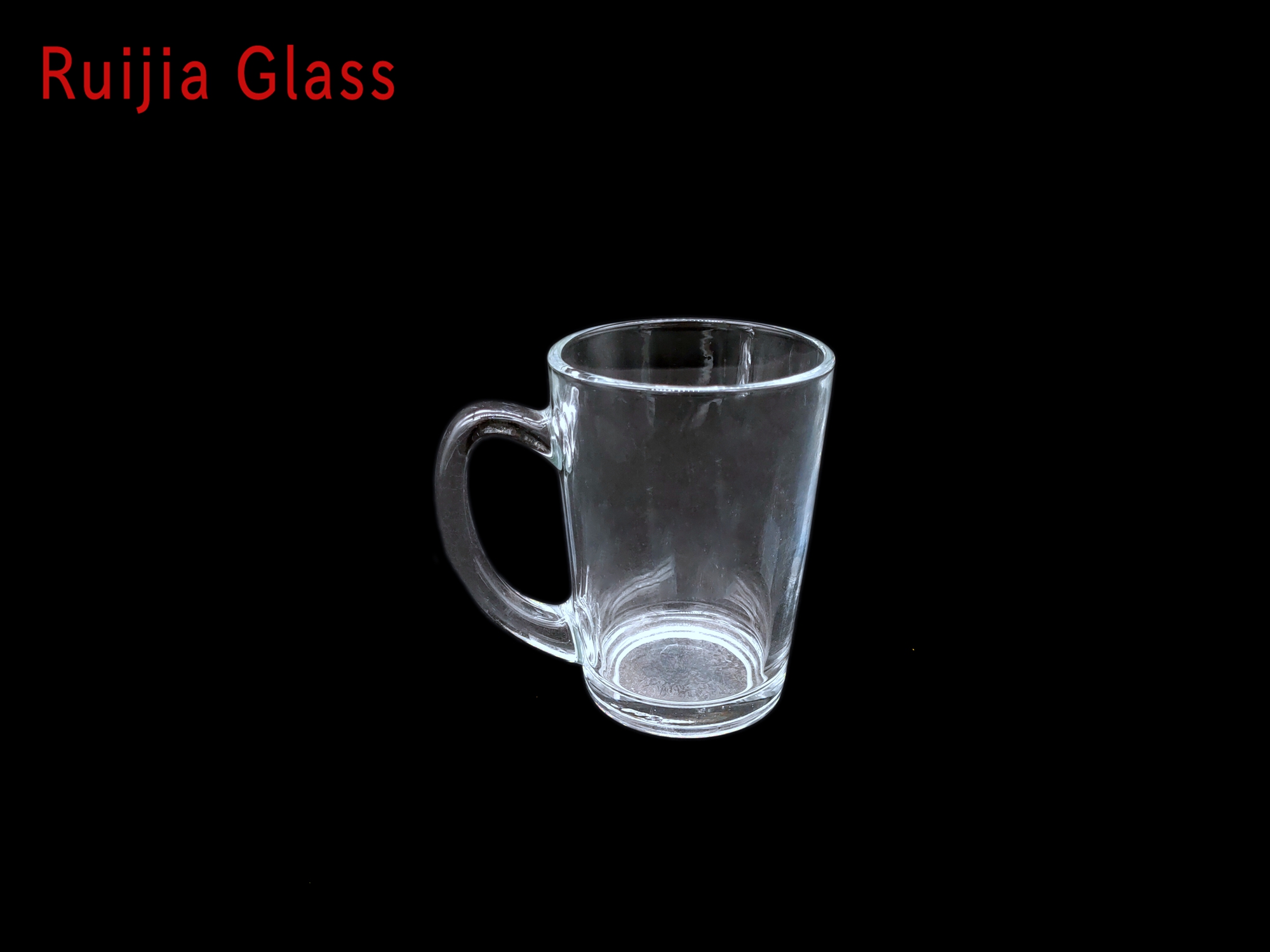 RUIJIA GLASS luxury glass cup high temperature resistant scented tea water cup juice mug painted cup RJCB83