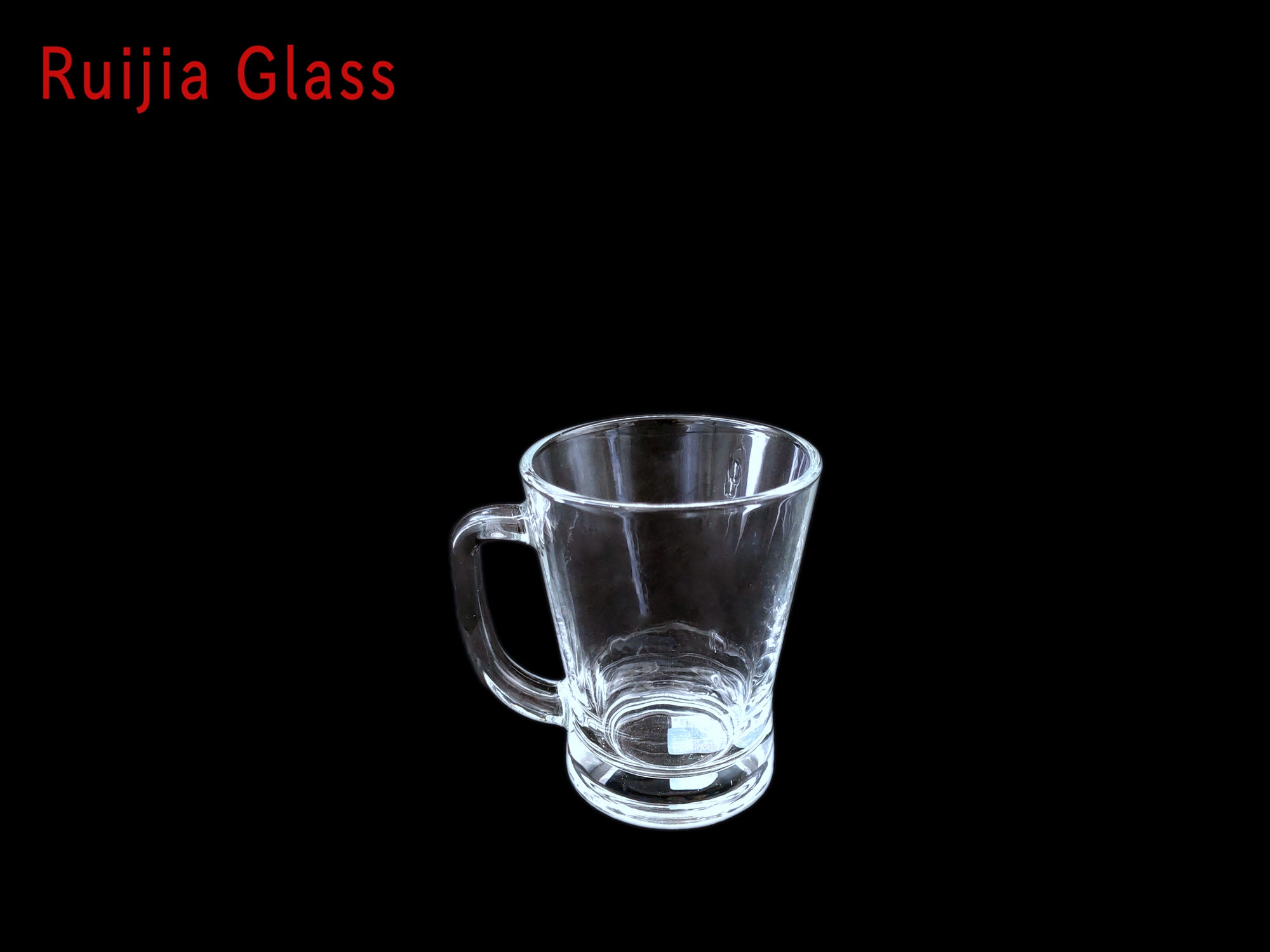 RUIJIA GLASS Copo de Vidro Vendas Diretas da Fábrica Caneca de Vidro de Alta Qualidade RJCB208