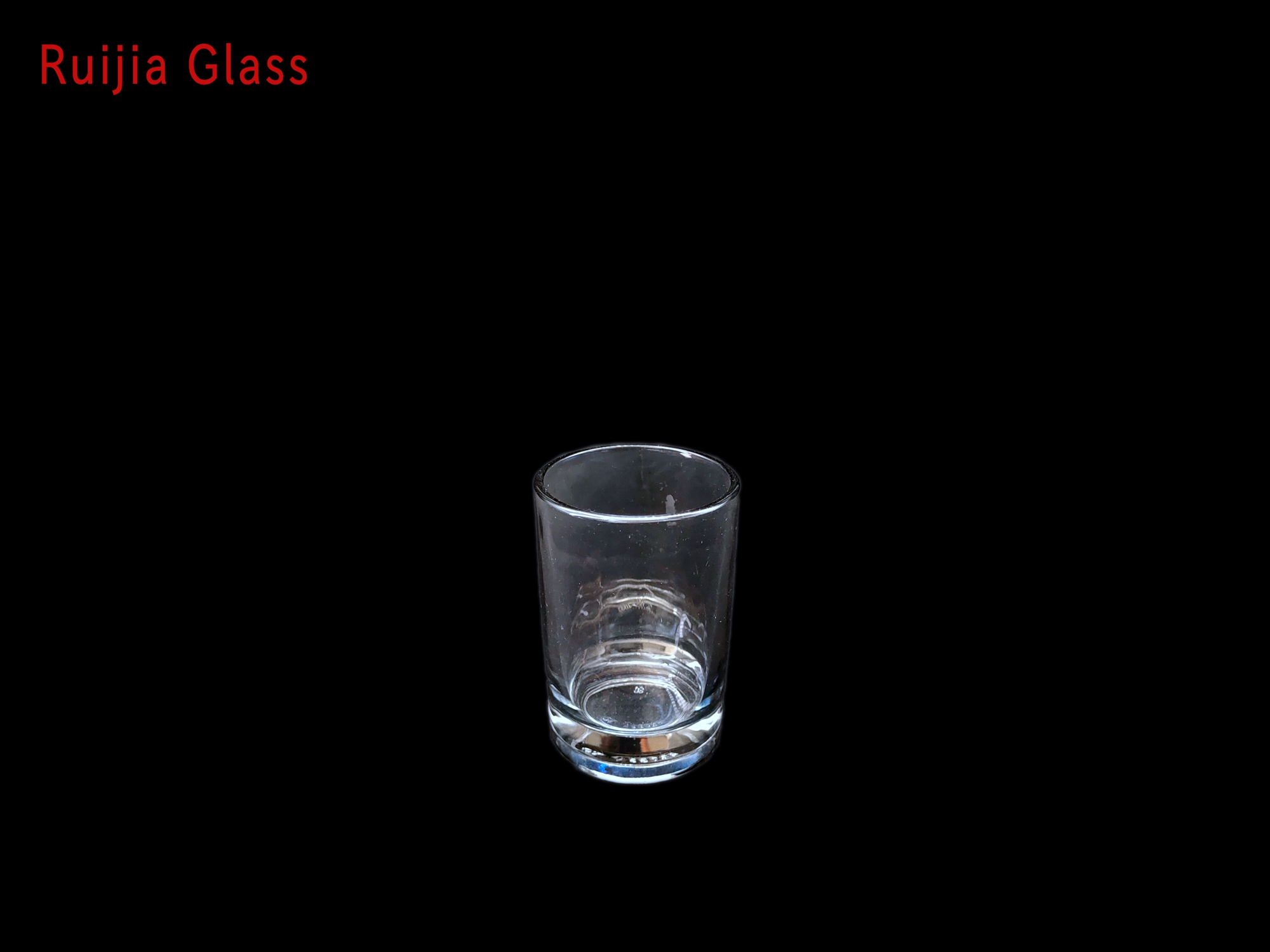 RUIJIA GLASS Copo de Medição de Vidro de Venda Quente da Amazon Mini Jigger de Vidro de Dose de Rum de 2 Onças RJCBX156