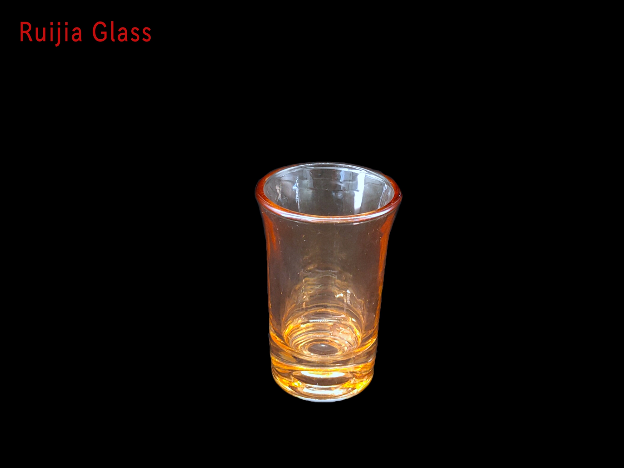 RUIJIA GLASS Copo de Tiro 36ml Transparente Bar para Beber Whisky Shot Glass RJCBX303